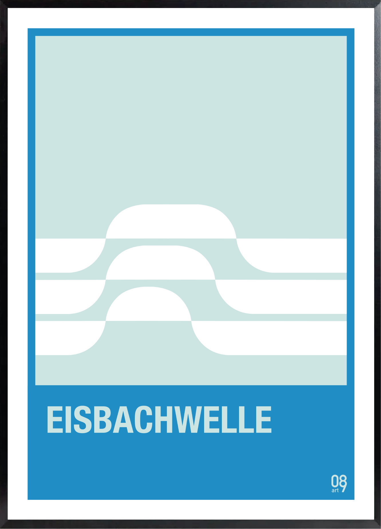 Poster // Eisbachwelle